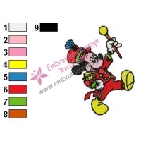 Mickey Mouse Cartoon Embroidery 39